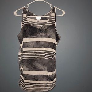 Motherhood | Maternity Tank top | grey and white